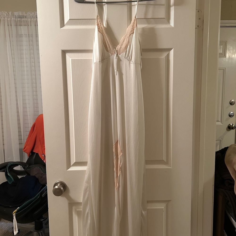 Vintage White Slip Dress